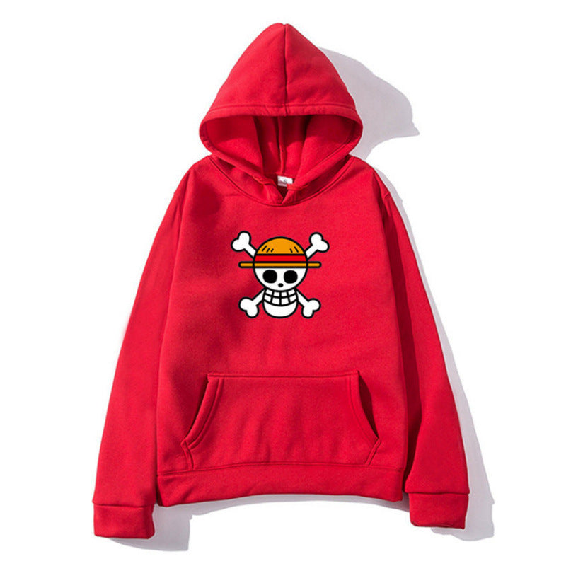 Kvinnors hoodie med kreativt piratdesign och bekväm passform Mirla-Eva Jonsson