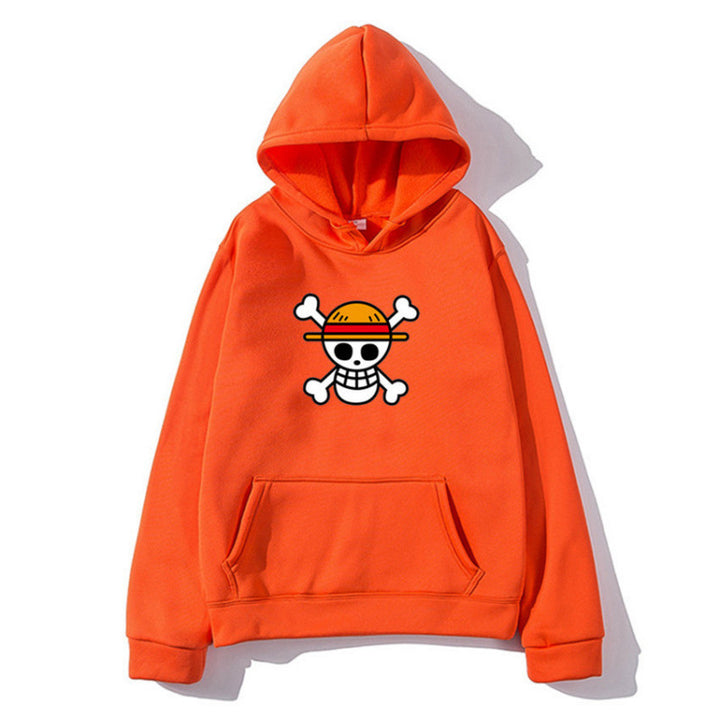 Kvinnors hoodie med kreativt piratdesign och bekväm passform Mirla-Eva Jonsson