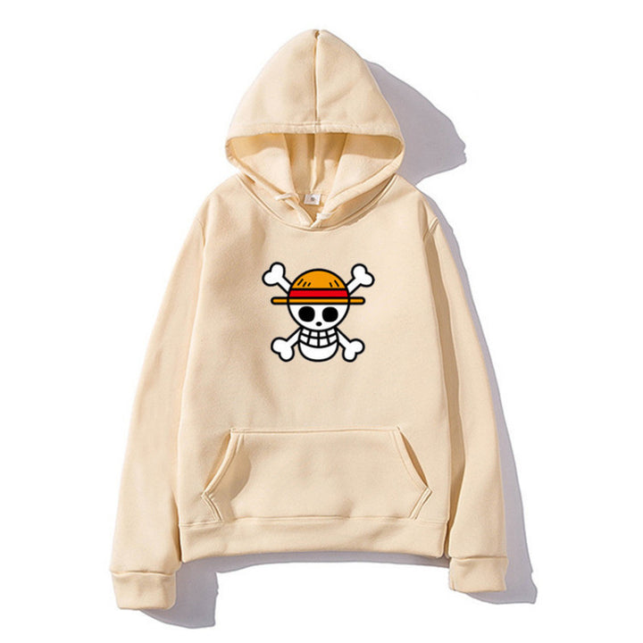 Kvinnors hoodie med kreativt piratdesign och bekväm passform Mirla-Eva Jonsson