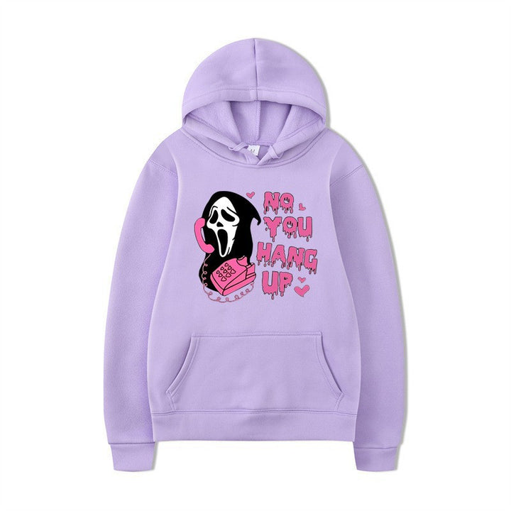 Kvinnors hoodie med kreativt popkulturmotiv Mirla-Eva Jonsson