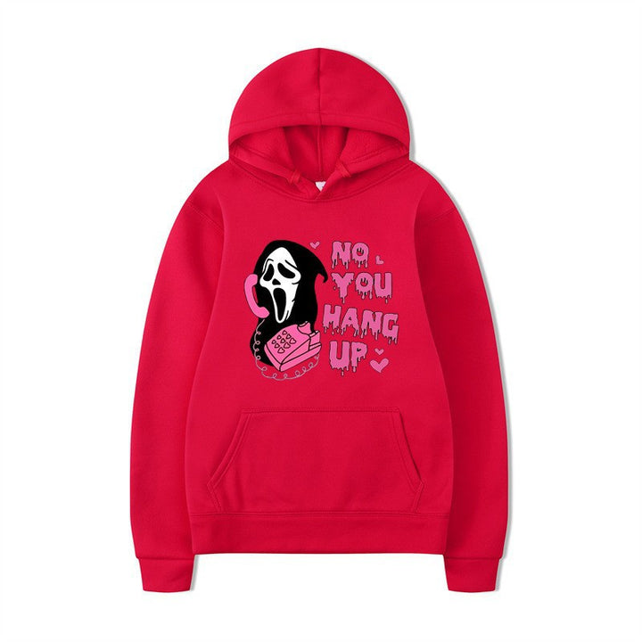 Kvinnors hoodie med kreativt popkulturmotiv Mirla-Eva Jonsson