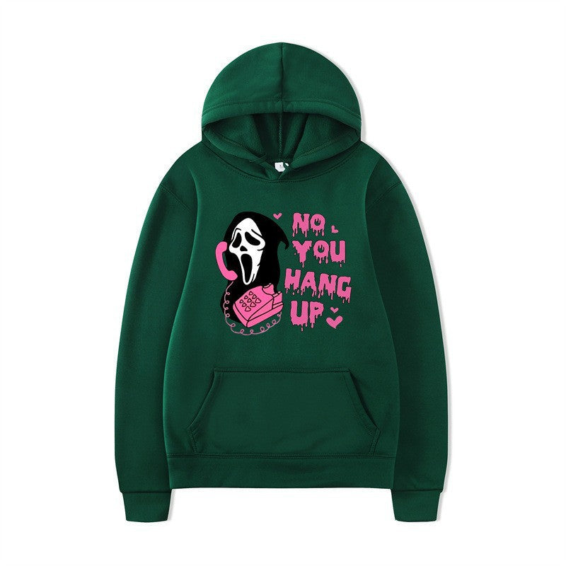 Kvinnors hoodie med kreativt popkulturmotiv Mirla-Eva Jonsson