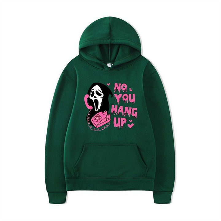 Kvinnors hoodie med kreativt popkulturmotiv Mirla-Eva Jonsson