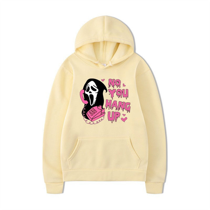 Kvinnors hoodie med kreativt popkulturmotiv Mirla-Eva Jonsson