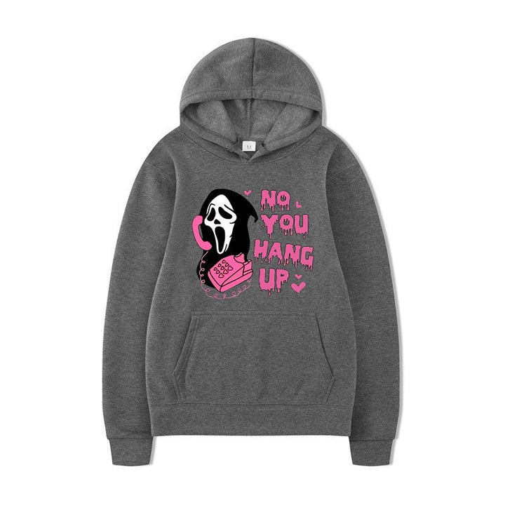 Kvinnors hoodie med kreativt popkulturmotiv Mirla-Eva Jonsson