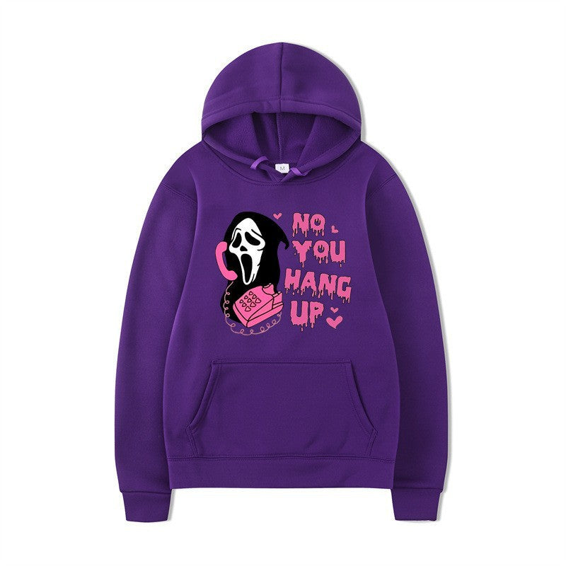 Kvinnors hoodie med kreativt popkulturmotiv Mirla-Eva Jonsson