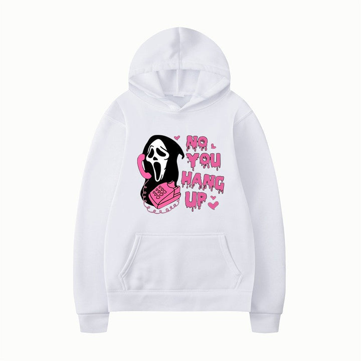 Kvinnors hoodie med kreativt popkulturmotiv Mirla-Eva Jonsson