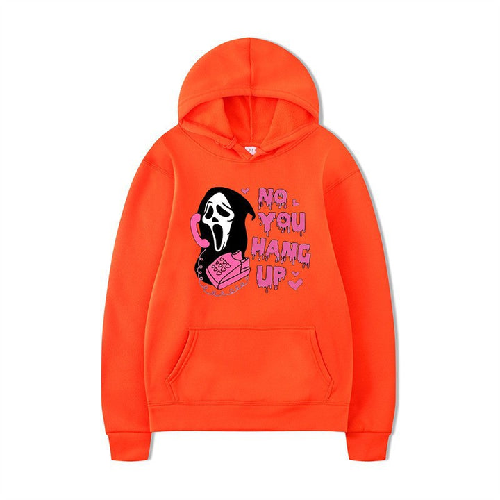 Kvinnors hoodie med kreativt popkulturmotiv Mirla-Eva Jonsson