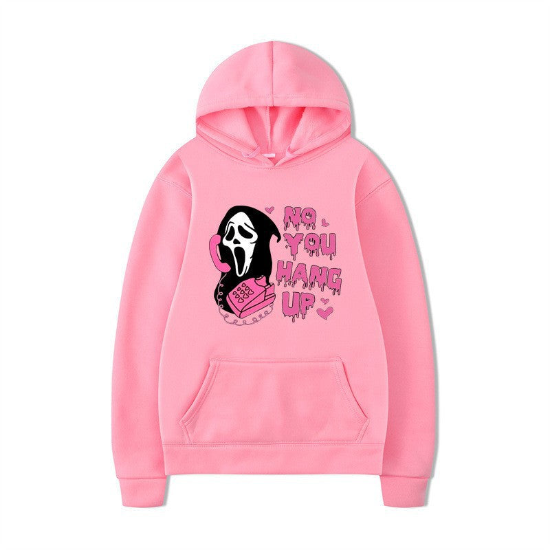 Kvinnors hoodie med kreativt popkulturmotiv Mirla-Eva Jonsson