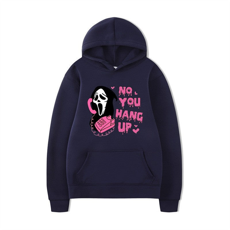 Kvinnors hoodie med kreativt popkulturmotiv Mirla-Eva Jonsson