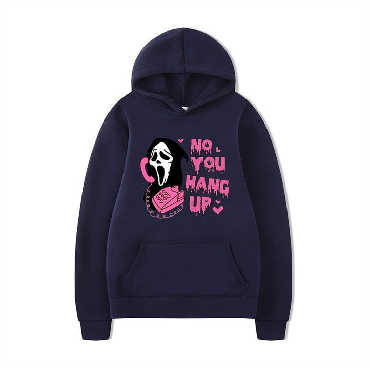 Kvinnors hoodie med kreativt popkulturmotiv Mirla-Eva Jonsson