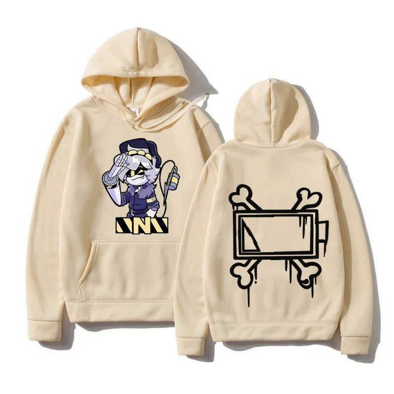 Kvinnors hoodie med kreativt seriemotiv Mirla-Eva Jonsson