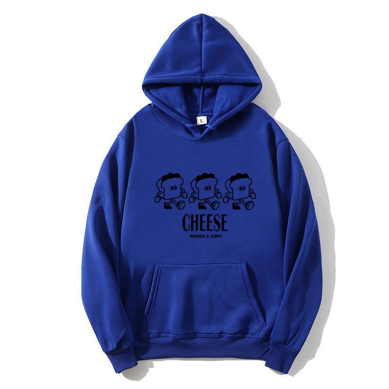 Kvinnors hoodie med kreativt tecknat tryck Mirla-Eva Jonsson