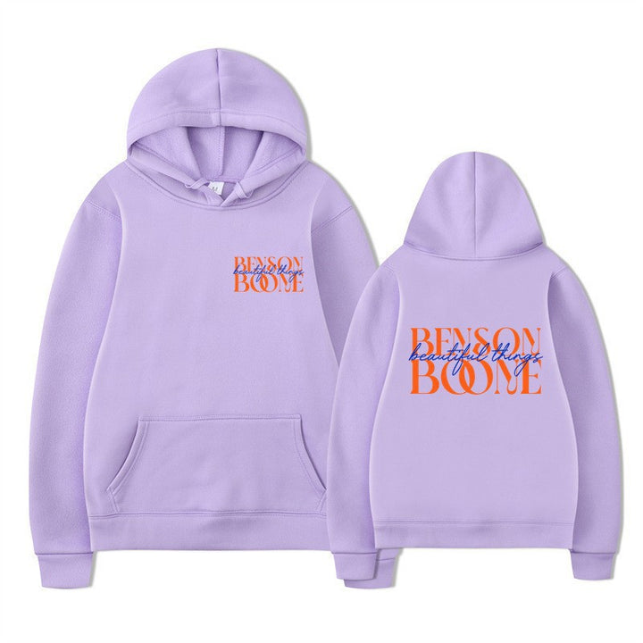 Kvinnors hoodie med kreativt tryck och mjukt inre Mirla-Eva Jonsson