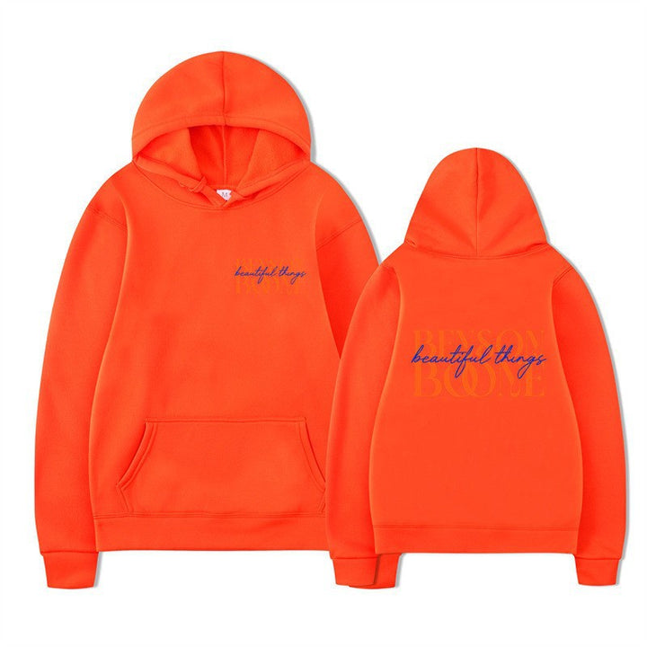 Kvinnors hoodie med kreativt tryck och mjukt inre Mirla-Eva Jonsson