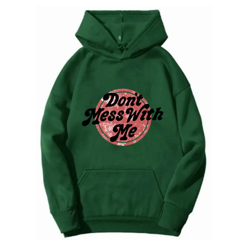Kvinnors hoodie med kreativt uttalande design Mirla-Eva Jonsson
