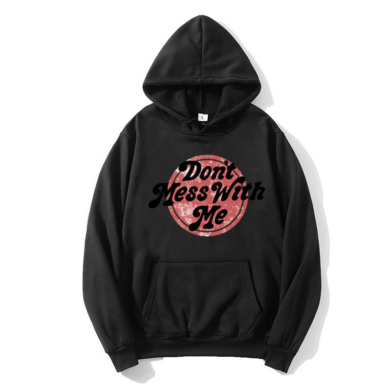 Kvinnors hoodie med kreativt uttalande design Mirla-Eva Jonsson