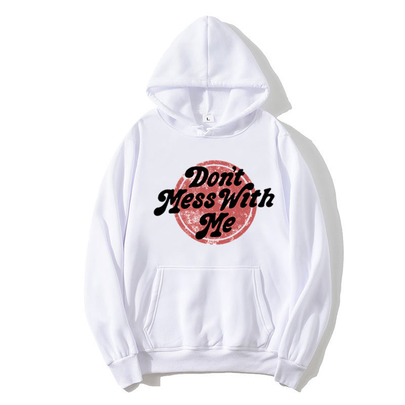 Kvinnors hoodie med kreativt uttalande design Mirla-Eva Jonsson