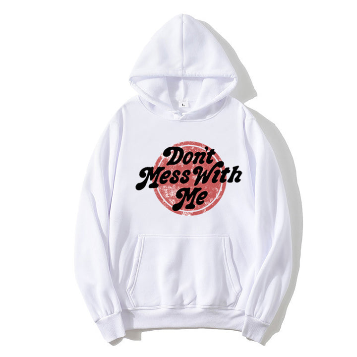Kvinnors hoodie med kreativt uttalande design Mirla-Eva Jonsson