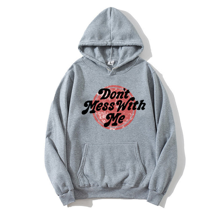 Kvinnors hoodie med kreativt uttalande design Mirla-Eva Jonsson