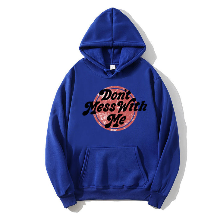 Kvinnors hoodie med kreativt uttalande design Mirla-Eva Jonsson