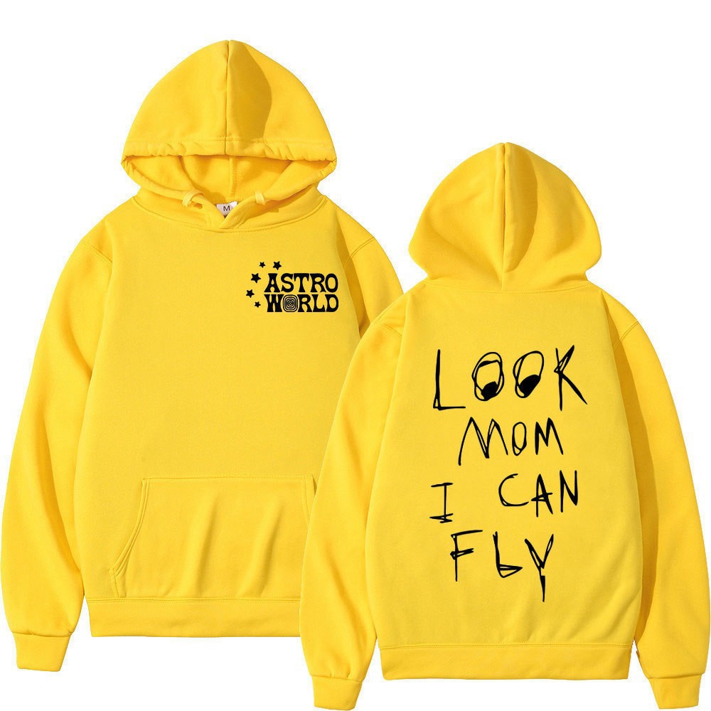 Kvinnors hoodie med kreativt uttalande tryck Mirla-Eva Jonsson