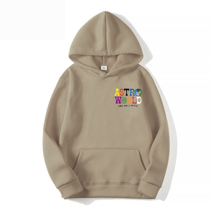 Kvinnors hoodie med lekfull grafisk design och mjuk insida Mirla-Eva Jonsson