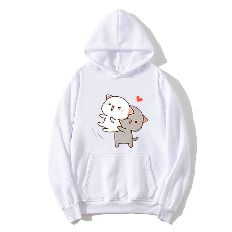 Kvinnors hoodie med lekfullt djurdesign Mirla-Eva Jonsson