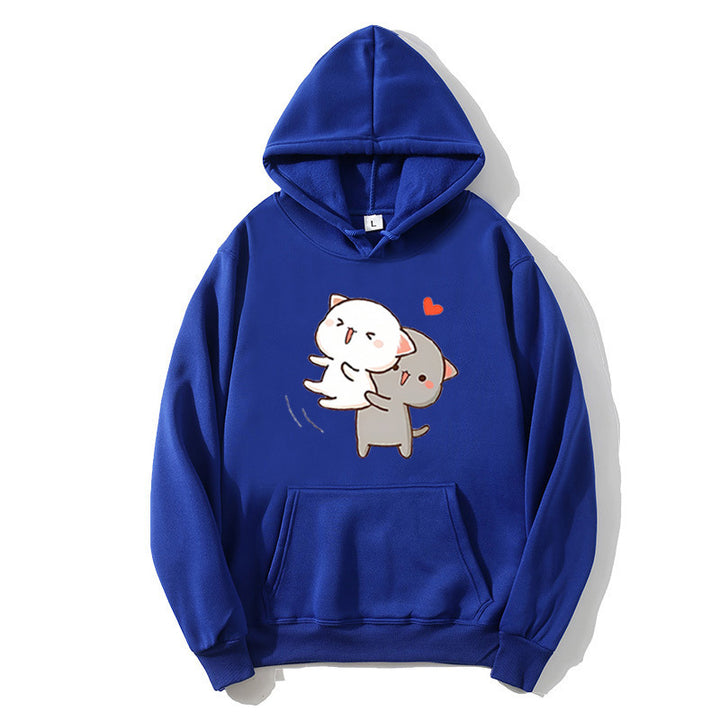 Kvinnors hoodie med lekfullt djurdesign Mirla-Eva Jonsson
