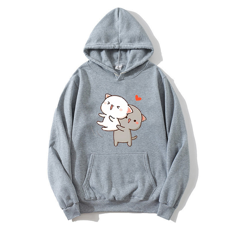Kvinnors hoodie med lekfullt djurdesign Mirla-Eva Jonsson