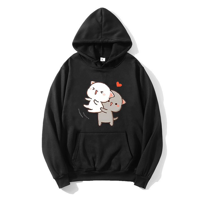 Kvinnors hoodie med lekfullt djurdesign Mirla-Eva Jonsson