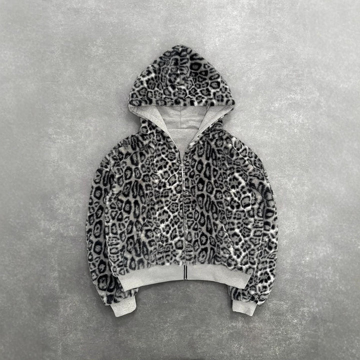Kvinnors hoodie med mjukt foder och högkvalitativ dragkedja Mirla-Eva Jonsson