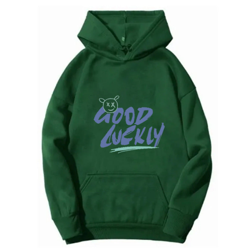 Kvinnors hoodie med modern grafisk design Mirla-Eva Jonsson