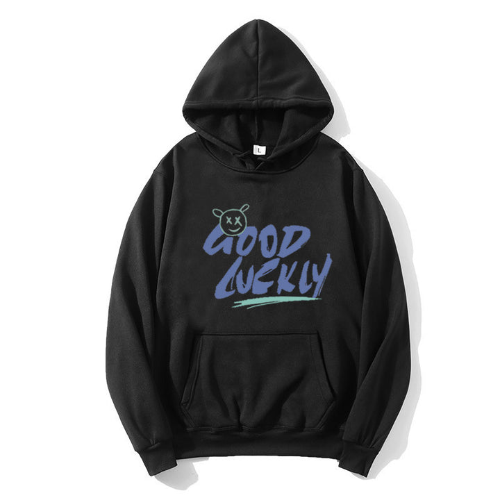 Kvinnors hoodie med modern grafisk design Mirla-Eva Jonsson