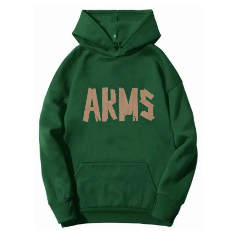 Kvinnors hoodie med modern grafisk tryck Mirla-Eva Jonsson