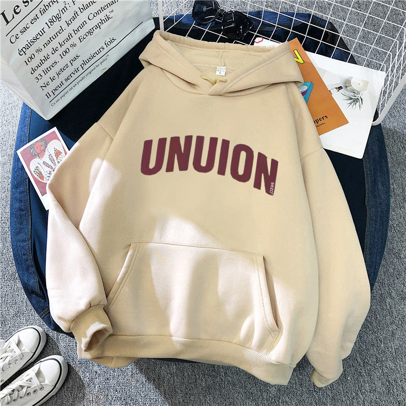 Kvinnors hoodie med modern text Mirla 1772612799-Eva Jonsson