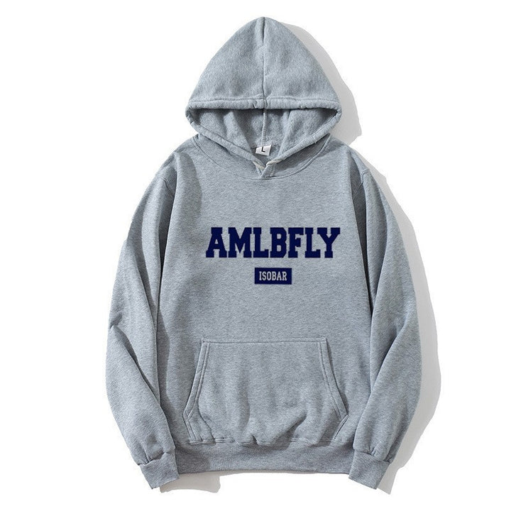 Kvinnors hoodie med modern text Mirla-Eva Jonsson