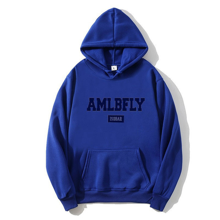 Kvinnors hoodie med modern text Mirla-Eva Jonsson