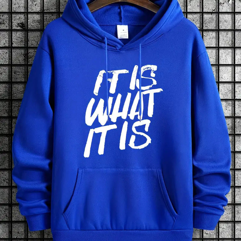 Kvinnors hoodie med modern textning och bekväm passform Mirla-Eva Jonsson