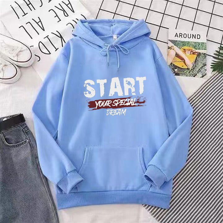 Kvinnors hoodie med motiverande text Mirla 1772612852-Eva Jonsson
