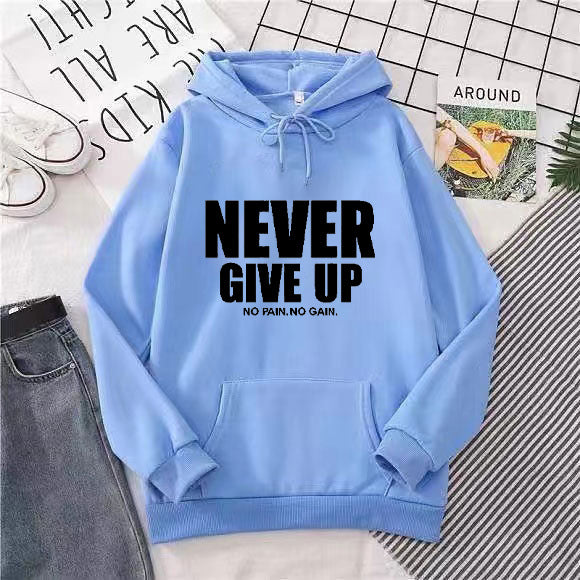 Kvinnors hoodie med motiverande text Mirla 1772613019-Eva Jonsson