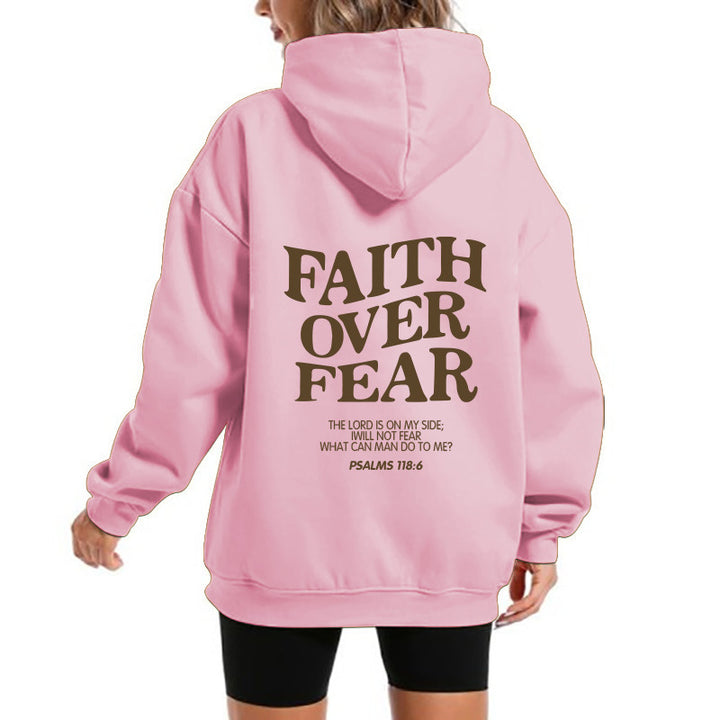 Kvinnors hoodie med motiverande text och bekväm passform Mirla-Eva Jonsson