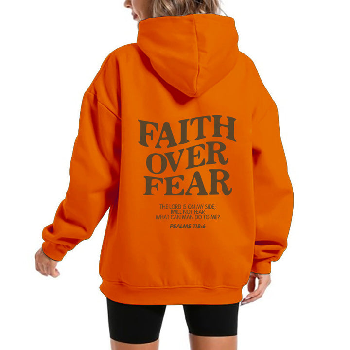 Kvinnors hoodie med motiverande text och bekväm passform Mirla-Eva Jonsson