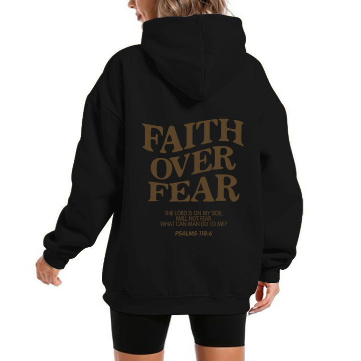 Kvinnors hoodie med motiverande text och bekväm passform Mirla-Eva Jonsson