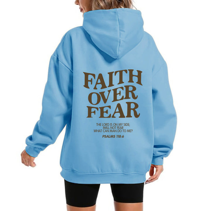 Kvinnors hoodie med motiverande text och bekväm passform Mirla-Eva Jonsson