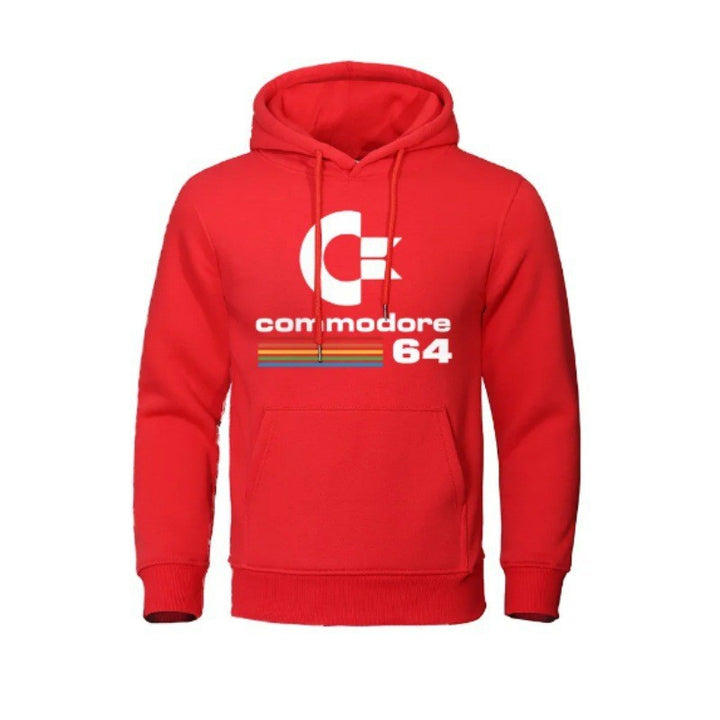 Kvinnors hoodie med retro datormotiv Mirla-Eva Jonsson