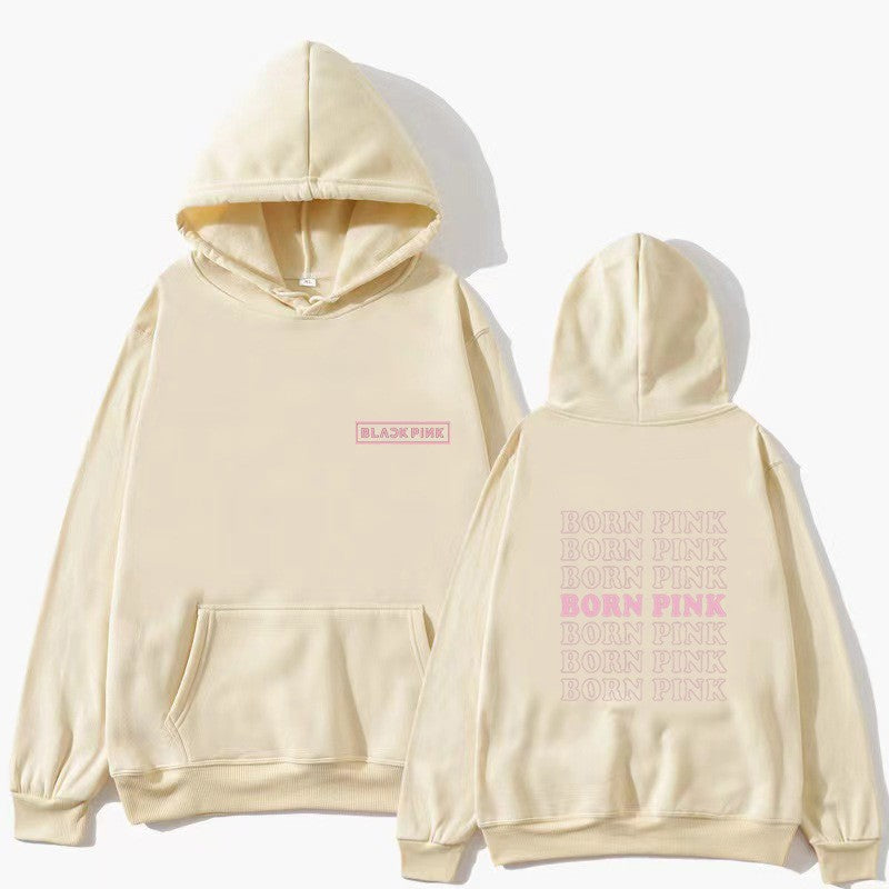 Kvinnors hoodie med slående grafisk design Mirla-Eva Jonsson