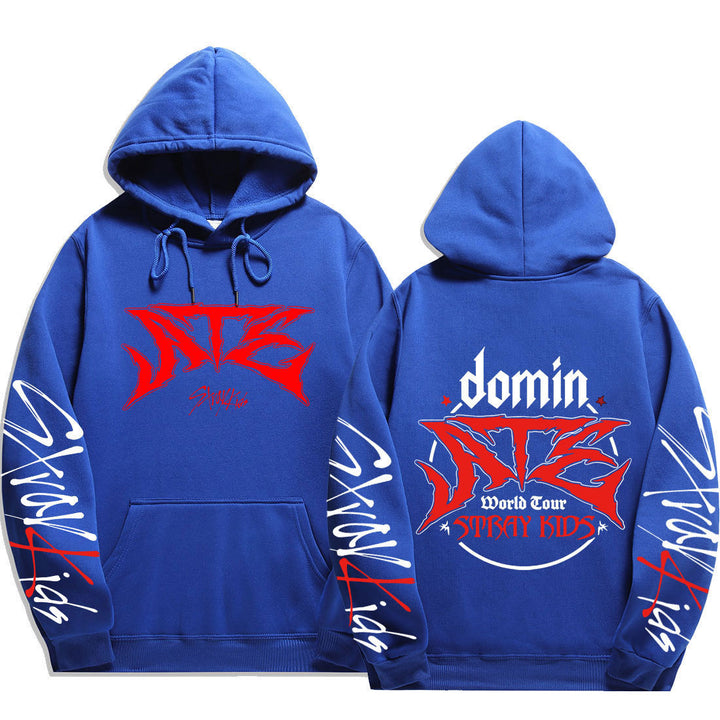 Kvinnors hoodie med slående grafisk design Mirla-Eva Jonsson