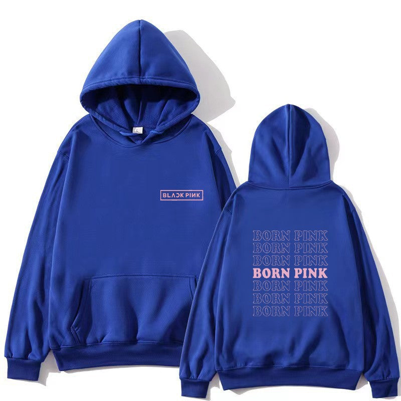 Kvinnors hoodie med slående grafisk design Mirla-Eva Jonsson