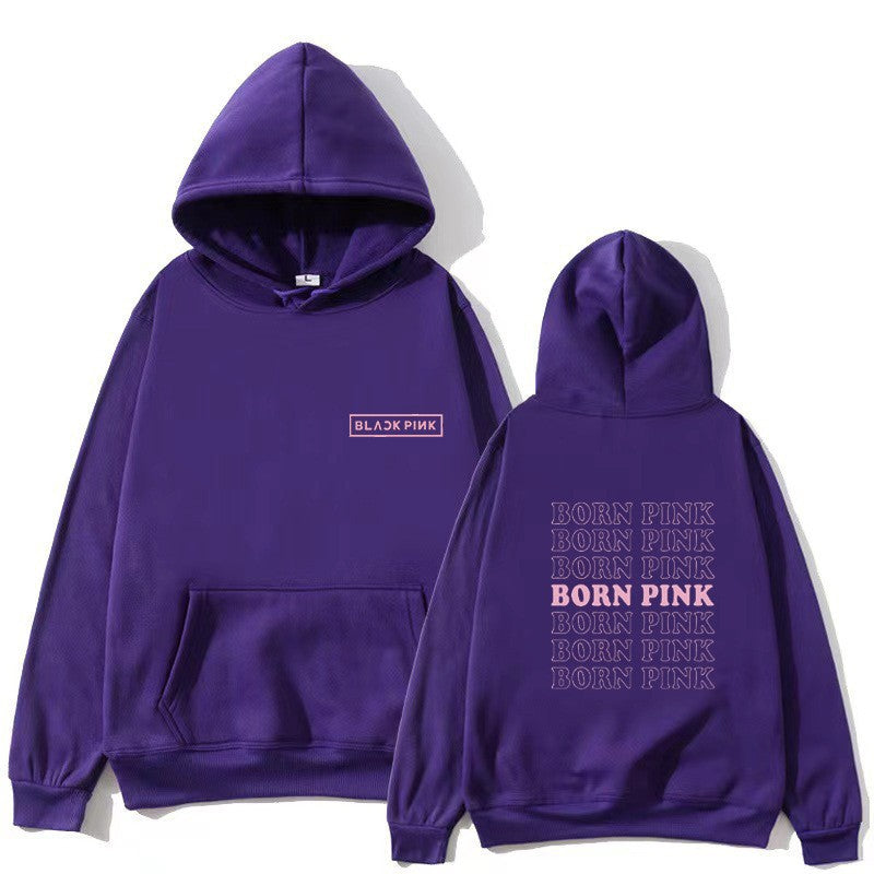 Kvinnors hoodie med slående grafisk design Mirla-Eva Jonsson